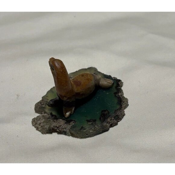 Vintage Carved Stone Seal/Sea Lion Figurine - Picture 3 of 7